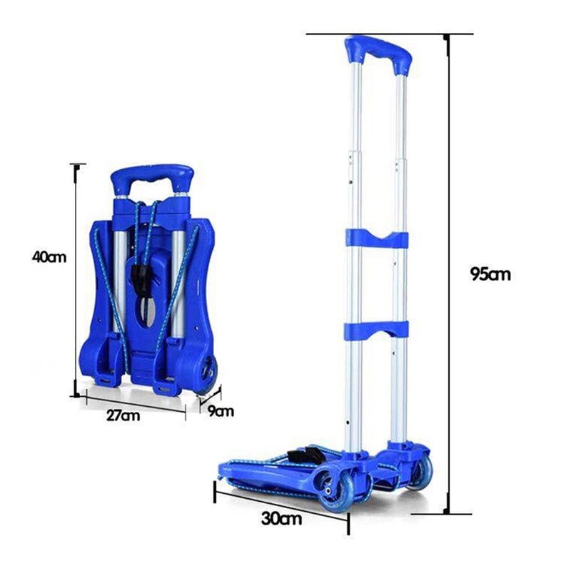 Portable-Foldable Trolley