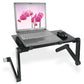 Portable Laptop Desk with Cooling Fan
