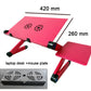 Portable Laptop Desk with Cooling Fan