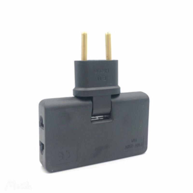 Foldable Power Plug Adapter (EU)