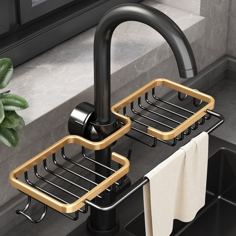 Aluminum Kitchen Sink Drain Rack