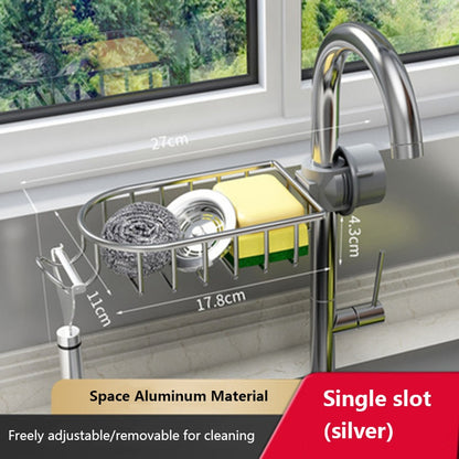 Aluminum Kitchen Sink Drain Rack