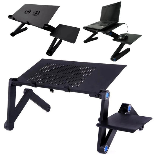 Portable Laptop Desk with Cooling Fan