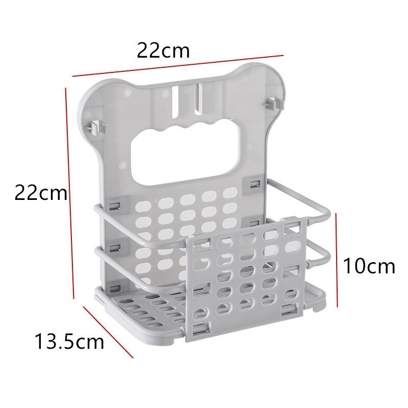 Mountable-Foldable Laundry Basket