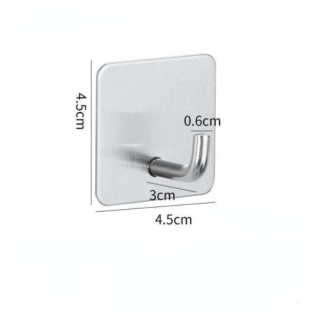 Adhesive Aluminum Alloy Hooks